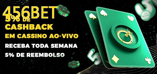 Promoções do cassino ao Vivo 456BET